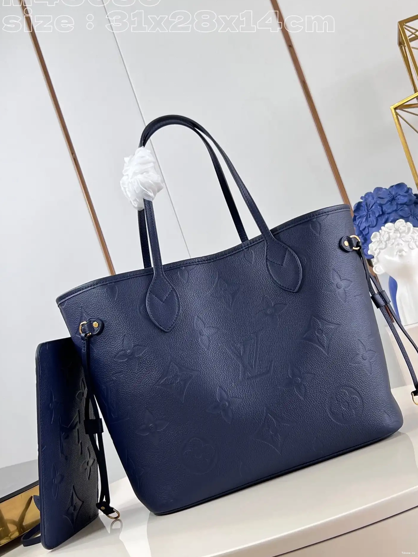 NEVERFULL LOUIS MM-31*28*14cm VUITTON 0707